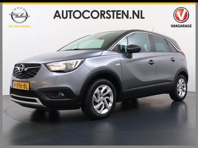 Opel Crossland X 1.2 Turbo 111PK Stoel+Stuurverwarming Two-Tone Navi Ecc Apple Carplay Android Auto Pdc Innovation Cruise Control Regen-Lichtsensor Lmv Led Isofix USB Dealeronderhouden