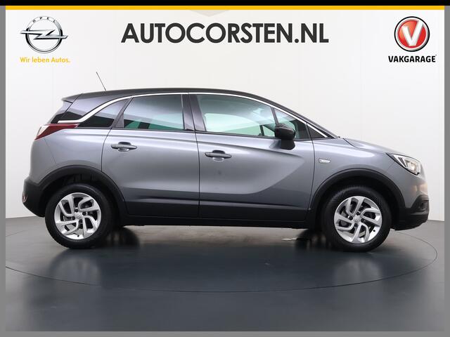 Opel Crossland X 1.2 Turbo 111PK Stoel+Stuurverwarming Two-Tone Navi Ecc Apple Carplay Android Auto Pdc Innovation Cruise Control Regen-Lichtsensor Lmv Led Isofix USB Dealeronderhouden