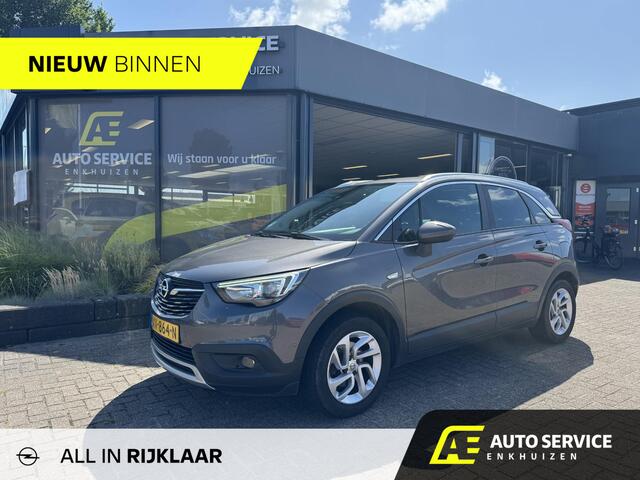 Opel Crossland X 1.2 Turbo Innovation Rijklaar incl. nw dist.riem - beurt en garantie | Camera | LMV | LED | Carplay | Clima | Cruise | Keyless