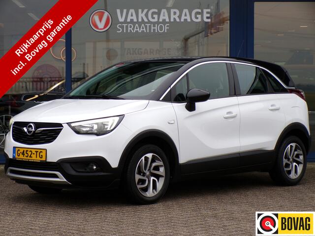 Opel Crossland X 1.2 Turbo Innovation, Trekhaak / Carplay + Android Auto / Stoel + Stuurverwarming / Sensoren / Navigatie / 16'' LMV