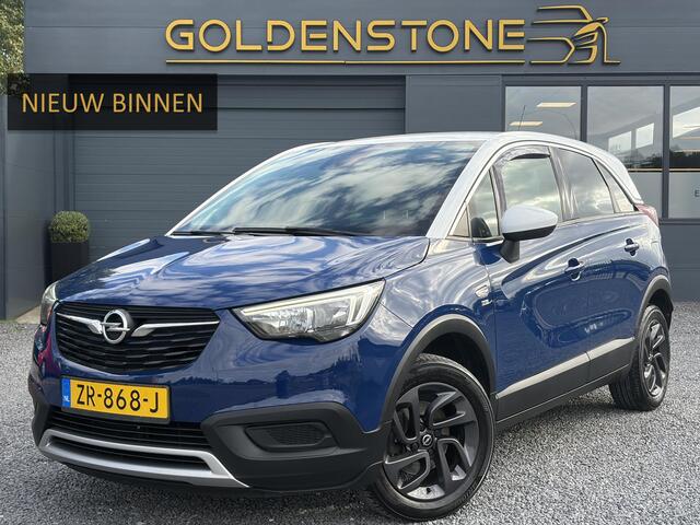 Opel Crossland X 1.2 Turbo 120 Jaar Edition ?110pk?D-riem vv in 2025?2e Eigenaar?Carplay?Lm velgen?N.A.P?6 Bak?Airco?Cruise?Pdc?Rijstrooksensor?Nieuwe Apk bij Aflevering