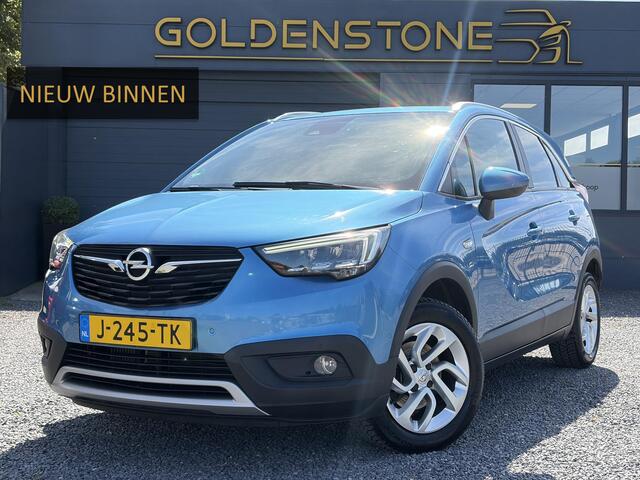 Opel Crossland X 1.2 Turbo Innovation ?1e Eigenaar?Dealer Onderhouden?360°Camera?Carplay?Navi?6 Bak?110pk?Keylss?Halfleder?Pdc V+A?Lm velgen?N.A.P?Rijstrooksensor?Dodehoeksensor?Apk tot 09-2028