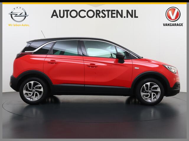Opel Crossland X 1.2 Turbo Innovation+ Trekhaak 360°Camera AGR-Comfort Stoelen Apple Carplay Android Auto Navi Ecc Two Tone Keyless Cruise Control Lmv Isofix Lane Assist Extra getint glas achter Dodehoekdetectie 840KG Trekgewicht Origineel Nederlandse Auto
