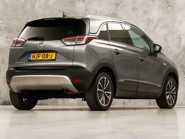 Opel Crossland X 1.2 Turbo Innovation Sport Automaat (APPLE CARPLAY, GROOT NAVI, CLIMATE, STUUR/STOELVERWARMING, SPORTSTOELEN, LEDER, GETINT GLAS, PARKEERSENSOREN, NIEUWSTAAT)