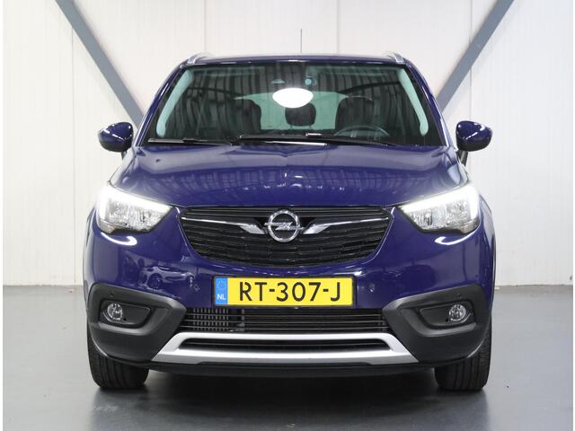 Opel Crossland X 1.2 110PK Turbo Innovation | 1ste eigenaar | AUTOMAAT | AppleCarPlay/AndroidAuto | Armsteun | Stoel/Stuur/VoorruitVerwarmd | Navigatie | Parkeersensoren | Climate Control | Cruise Control | 16"LMV | LEER/Stof | Isofix |Privacy Glass |