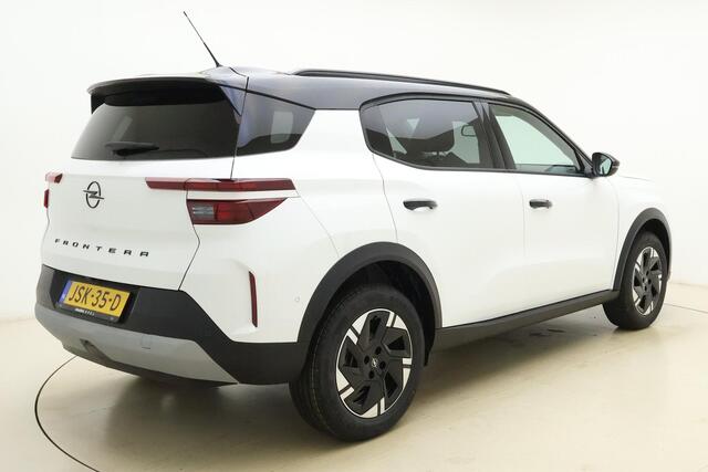 Opel FRONTERA Extended range Electric GS 54 kWh | Camera | Stoel/stuurverwarming | Navigatie | Dakrails | Zwart dak | Climate control