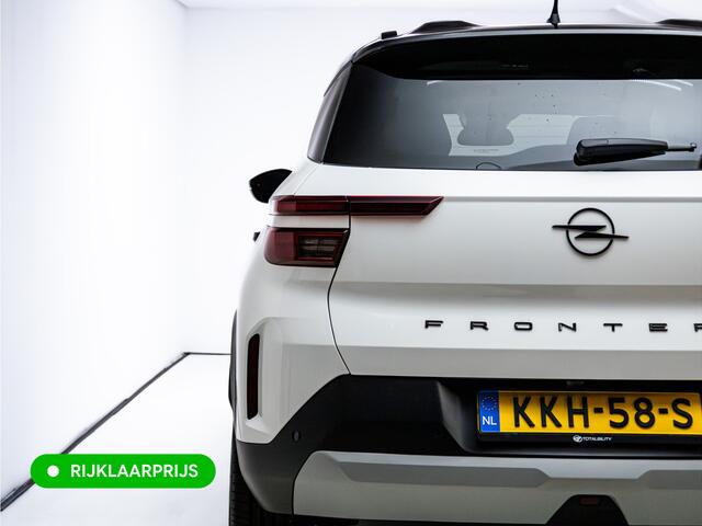 Opel FRONTERA 1.2 Turbo Hybrid GS 7 persoons | Stoel-, Stuur- & voorruitverwarming | Camera | Apple Carplay | Navigatie | Cruise | PDC V+A, Extra getint glas achter, derde zitrij, Nieuwe auto, tot 8 jaar garantie, 7 stuks Frontera op voorraad!