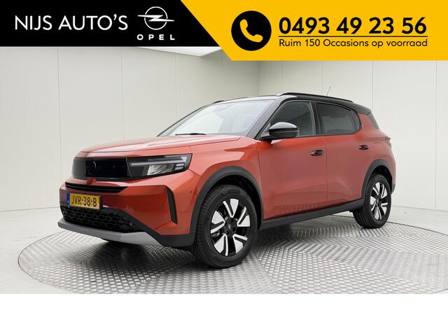 Opel FRONTERA Electric GS 44 kWh | 8 jaar garantie | climate control | pdc v/a + camera | navigatie fullmap | carplay draadloos | stoel/stuurverwarming | vooruit verwarming | elektr. inklapbare spiegels | dode hoek