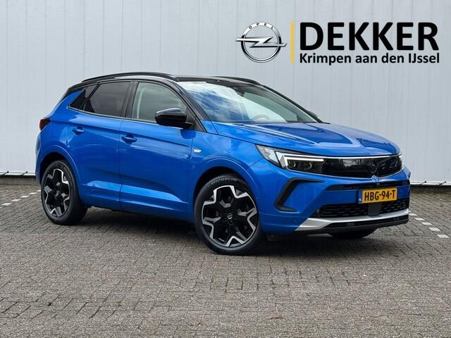 Opel Grandland 1.6 Turbo Hybrid GS Line Ultimate met Leer, 19inch Velgen, Navi/360-Camera, LED