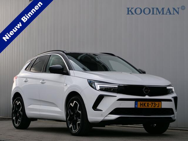 Opel Grandland 1.2 Turbo 130pk Ultimate AUTOMAAT Matrix LED / Apple Carplay / Comfortstoelen