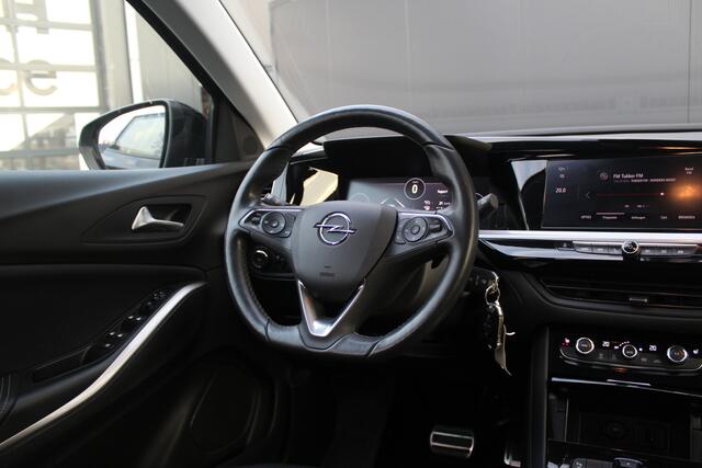 Opel Grandland 1.2 Turbo Level 4 | Automaat | Incl. 12 maanden garantie | Apple Carplay | Stoel en stuurverwarming | Sportstoelen | Virtueel dashboard | Cruise control | Climate control | Verkeersbord herkenning | Parkeersensoren | Lane assist | Draadloos telefoon laden
