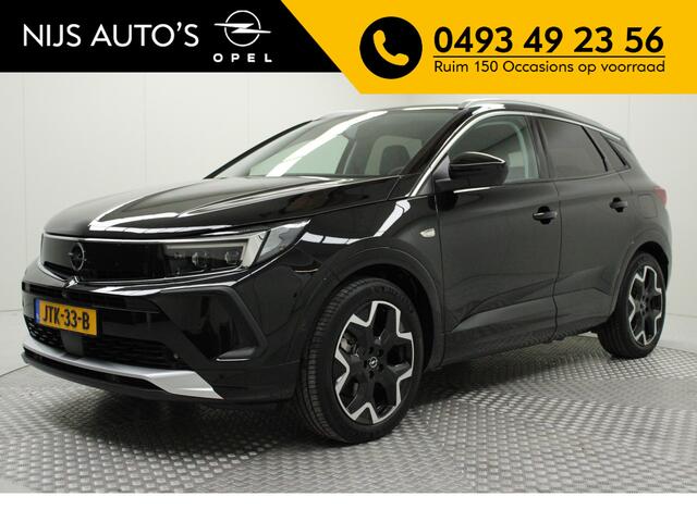 Opel Grandland 1.6 Turbo Plug-In Hybrid Ultimate | automaat | climate | blind spot | electr. achterklep | pdc v/a+ camera | alcantara | camera 360° | bluetooth | stoel-stuurverwarming