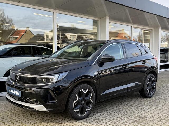 Opel Grandland 1.2 Turbo Ultimate | Climate & Cruise Control | Elektrische Achterklep | Stoelverwarming | Navigatie |