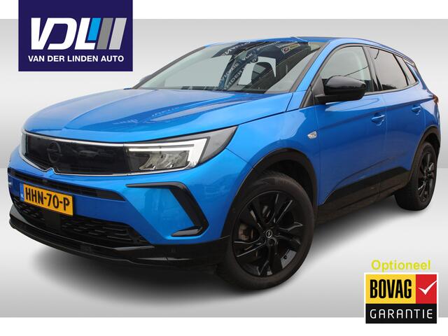 Opel Grandland 1.2 Turbo GS All season banden l Stuur + Stoel verwarming l Voorruit verwarming l Applelandroid carplay l Airco l Navi