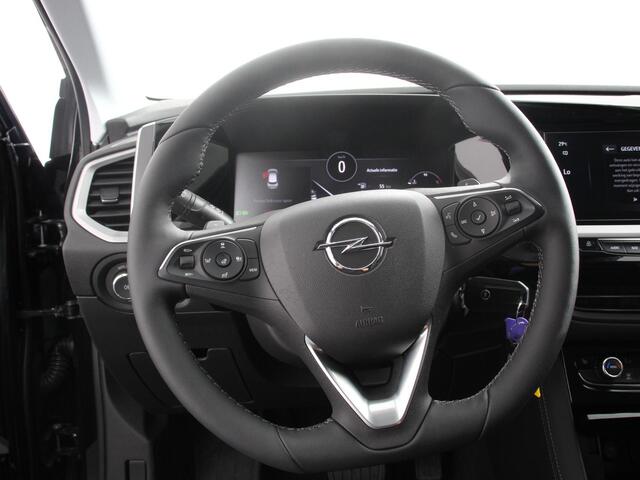 Opel Grandland 1.2 Turbo GS Automaat Navigatie Apple Carplay/Android Auto Camera Parkeersensoren Adaptive Cruise Control Dodehoekdetectie Stoel-en stuurverwarming Climate Control Lichtmetalen velgen