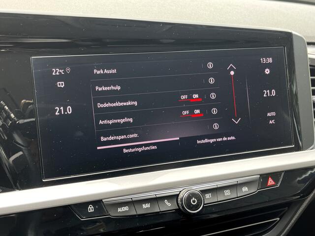 Opel Grandland 1.2 Turbo GS Line | CAM 360° | CARPLAY | CRUISE | CLIMA | LED | KEYLESS | NAVI | PDC V&A | STUUR/STOELVERW.