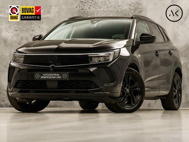 Opel Grandland 1.6 Turbo Plug-In Hybrid Elegance Black Pack 224Pk Automaat (VIRTUAL COCKPIT, SOH 98,4%, BLACK PACK, APPLE CARPLAY, GROOT NAVI, KEYLESS, SPORTSTOELEN, GETINT GLAS, ADAPTIVE CRUISE, NIEUWSTAAT)