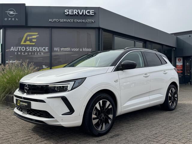 Opel Grandland 1.6 Turbo Plug-In Hybrid Level 3 Als nieuw!! en geheel rijklaar incl. garantie en beurt | Leer-Alcantara AGR stoelen | Keyless | 2x lader | Full LED | Cruise adaptief | Climate | Camera | Winterpakket met stuurverwarming | Carplay en Android auto