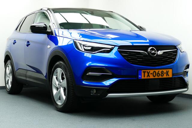 Opel Grandland X 1.2 Turbo Innovation Panodak, Navi, Led Koplampen, Stoel&StuurVerw, 18"LMV
