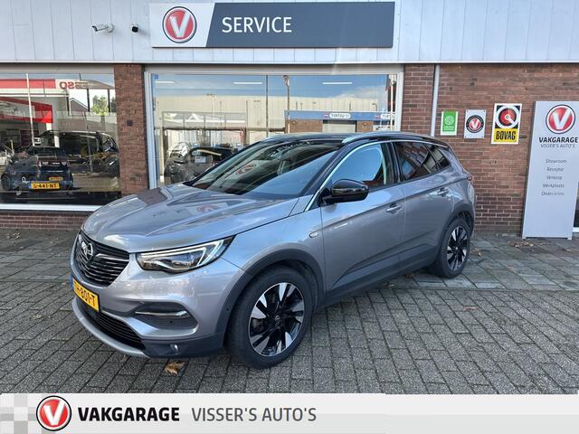 Opel Grandland X 1.2 Turbo Ultimate | trekhaak | lichtmetalen wielen | navigatie |leder