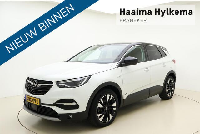 Opel Grandland X 1.6 Turbo Hybrid4 Elegance 300 PK | Navigatie | Keyless | 36 Camera | Zwart dak | Electrische achterklep | Lichtmetalen velgen | AGR