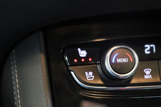 Opel Grandland X 1.2 Turbo Innovation LEER+MEMORY CAMERA STOELVENTILATIE 4xSTOELVERW. RUIT+STUURVERW. NAVI CARPLAY DODEHOEK ELEK.LAADKLEP 18"LMV ENZ.