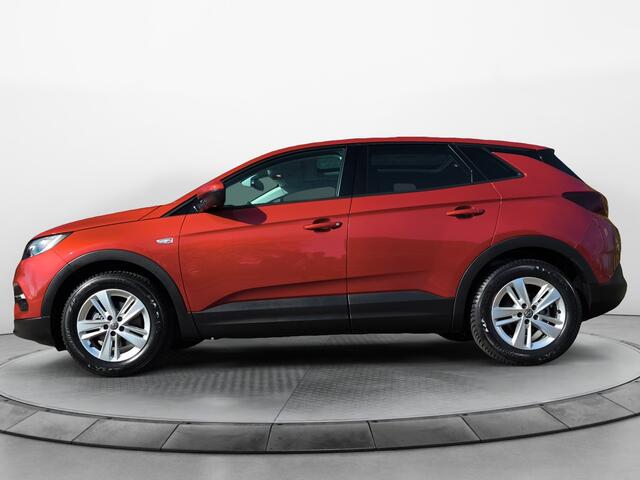 Opel Grandland X 1.2 Turbo Edition 1e-Eig. & Dealer-Onderh. BOVAG-Garantie. NL-Auto, Panoramadak, Trekhaak, Navigatie/Apple-Carplay/Android-Auto, Parkeersensoren-V+A, Verwarmde/Stoelen/Stuur, DAB, Privacy-Glas