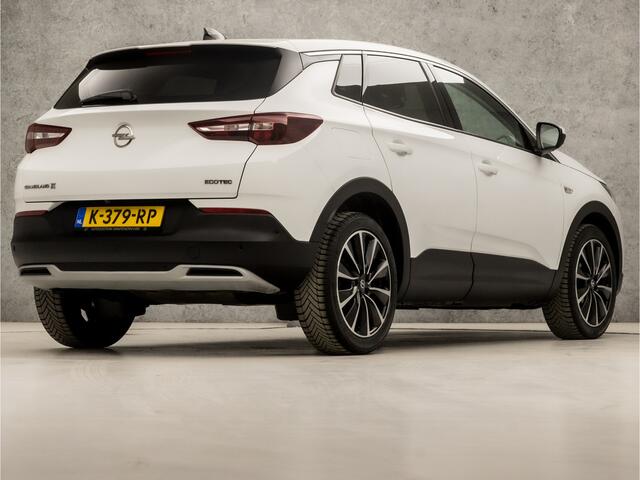 Opel Grandland X 1.2 Turbo Elegance Sport (PANORAMADAK, APPLE CARPLAY, GROOT NAVI, LEDER, 360 CAMERA, SPORTSTOELEN, GETINT GLAS, LED KOPLAMPEN, NIEUWE APK, NIEUWSTAAT)