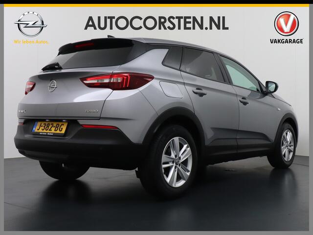 Opel Grandland X 1.2 Turbo 131PK Apple Carplay Android Auto Navi Ecc Cruise control Licht-Regensensor Business + Pdc Led DAB Lmv 17" Bluetooth Rijstrooksensor Verkeersbord detectie EURO 6 AG