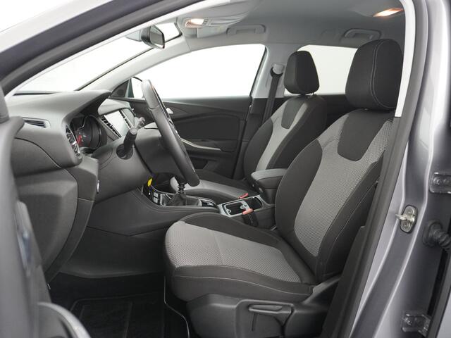 Opel Grandland X 1.2 Turbo 131PK Apple Carplay Android Auto Navi Ecc Cruise control Licht-Regensensor Business + Pdc Led DAB Lmv 17" Bluetooth Rijstrooksensor Verkeersbord detectie EURO 6 AG