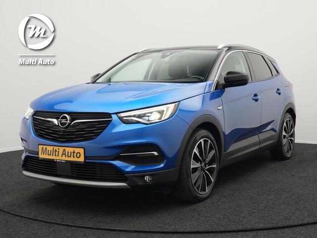 Opel Grandland X 1.6 Turbo Hybrid4 Ultimate Plug In Hybrid 300pk PHEV | Lederen Sportstoelen Memory & Ventilatie | L.M. 19" | Trekhaak Afneembaar | Navigatie | Apple Carplay | 360 Camera | DAB | Climate Control |