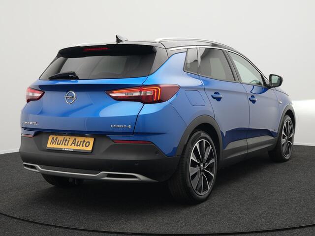 Opel Grandland X 1.6 Turbo Hybrid4 Ultimate Plug In Hybrid 300pk PHEV | Lederen Sportstoelen Memory & Ventilatie | L.M. 19" | Trekhaak Afneembaar | Navigatie | Apple Carplay | 360 Camera | DAB | Climate Control |