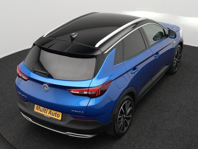 Opel Grandland X 1.6 Turbo Hybrid4 Ultimate Plug In Hybrid 300pk PHEV | Lederen Sportstoelen Memory & Ventilatie | L.M. 19" | Trekhaak Afneembaar | Navigatie | Apple Carplay | 360 Camera | DAB | Climate Control |
