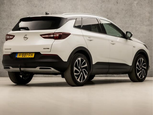 Opel Grandland X 1.2 Turbo Business Executive (APPLE CARPLAY, GROOT NAVI, CLIMATE, LEDER, TREKHAAK, SPORTSTOELEN, GETINT GLAS, ELEK ACHTERKLEP, LANE ASSIST, NIEUWE APK, NIEUWSTAAT)