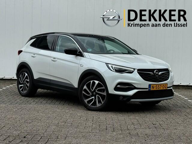 Opel Grandland X 1.2 Turbo Ultimate met Leer, Stoelkoeling, 19inch, Navi/360-Camera