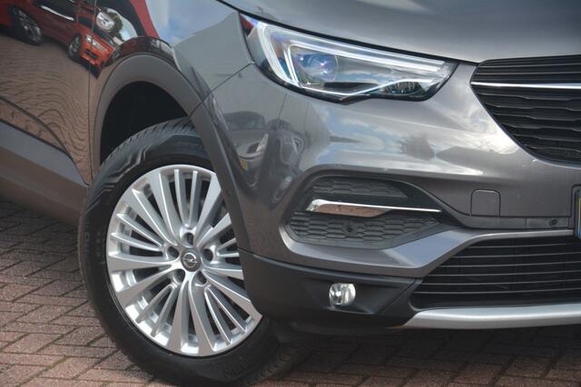 Opel Grandland X 1.2 Turbo Innovation Nederlandse auto 109767 NAP dealeronderhouden laatste beurt bij 96000km riem vv bij 63000km met oa stoelverwarming stoelkoeling sportstoelen leren bekleding ecc camera lmv pdc voice command e