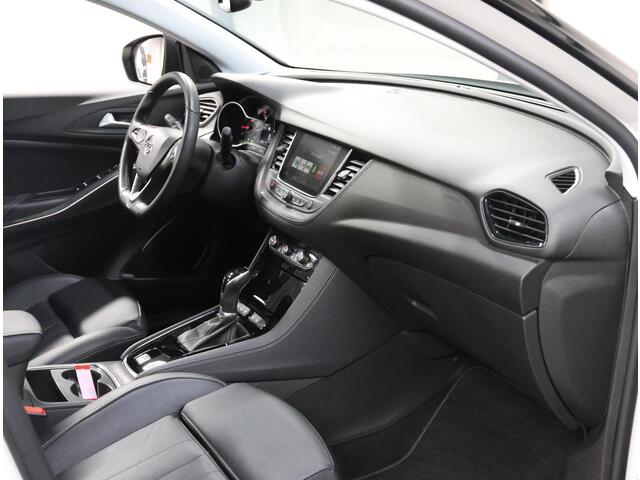 Opel Grandland X 1.6 180PK Turbo Ultimate | 1ste eigenaar | AUTOMAAT | AppleCarPlay/AndroidAuto | Verwarmde/Verkoelende AGR-stoelen | LEER | Navigatie | Cruise Control | Keyless Start/Entry | FULL LED | 360'Camera | Trekhaak | Two-tone | Isofix | Privacy Glass | 1600KG TR