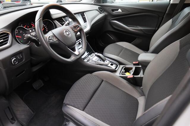 Opel Grandland X 1.6 Turbo Hybrid Ultimate CARPLAY HALF-LEER 2xPDC CRUISE NAVI CLIMA 18"LMV+ALL-SEASONS! ELEC.ACHTERKLEP ENZ.