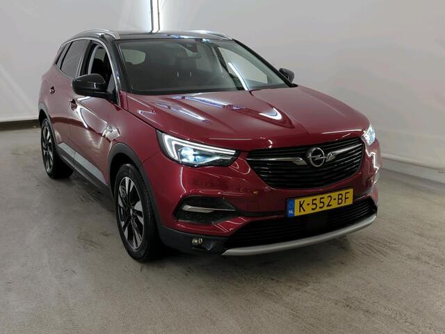 Opel Grandland X 1.2 Turbo Ultimate 1e Eigenaar | NL-Auto | Volledig Onderh | BTW | Camera | WinterPack | Elek Klep | Navi | Climate | Carplay | Full Led | Cruise | Keyless | Start/Stop | Hill-Hold