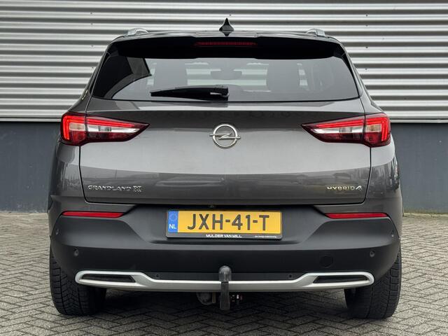 Opel Grandland X 1.6 HYbrid4 PHEV 300pk 4x4 e-EAT8 | NAPPA LEDER | TREKHAAK | ADAPTIVE CRUISE | 360° CAMERA | NAVI PRO | FULL LED | ISOFIX | KEYLESS | ELEK. A.KLEP |