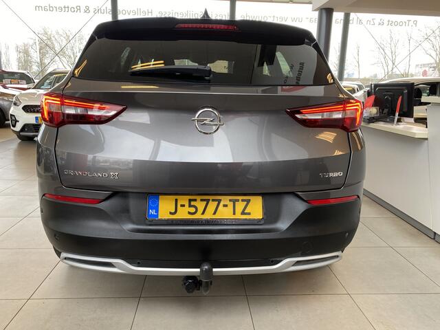 Opel Grandland X 1.2 Turbo Innovation,100% Onderhouden,Automaat,Navigatie,Achteruitrijcamera,Climate&Cruisecontrol,Spraakbediening,Trekhaak,Comfortstoelen,V&A Sensoren,18 Inch Lmv