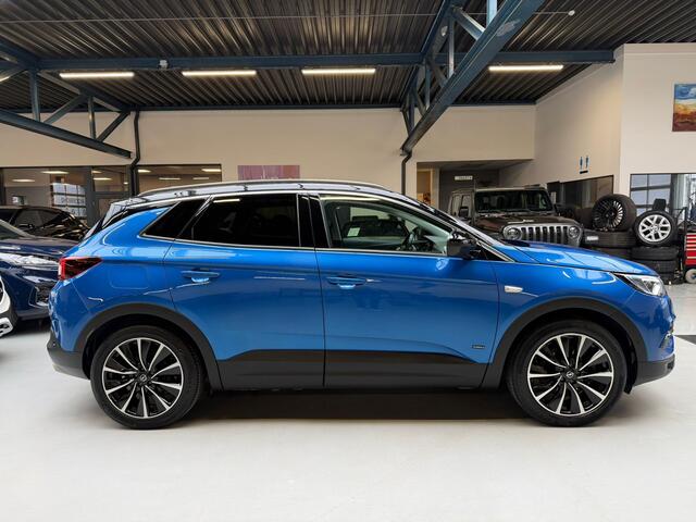 Opel Grandland X 1.6 Turbo Hybrid4 Ultimate Leer Trekhaak LED DAB Stoelverwarming en ventilatie Elek Stoelverstelling Stuurwielverwarming 4x4
