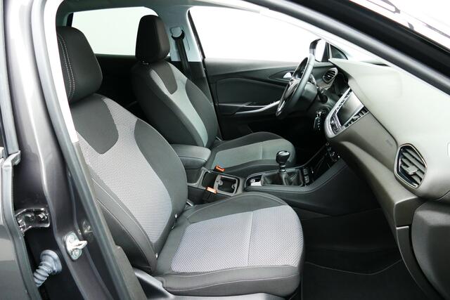 Opel Grandland X 1.2 130pk Turbo Edition 2020. Camera, Navi, Clima, Led Koplampen, 16"LMV, Haak 1400kg