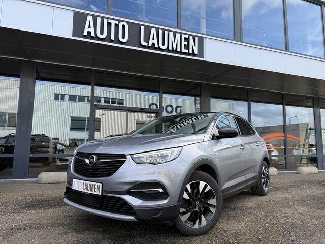 Opel Grandland X 1.2 Turbo Innovation Automaat 18 Inch Navi Camera DAB Carplay Leder Stof Keyless LED Trekhaak Elek. Klep