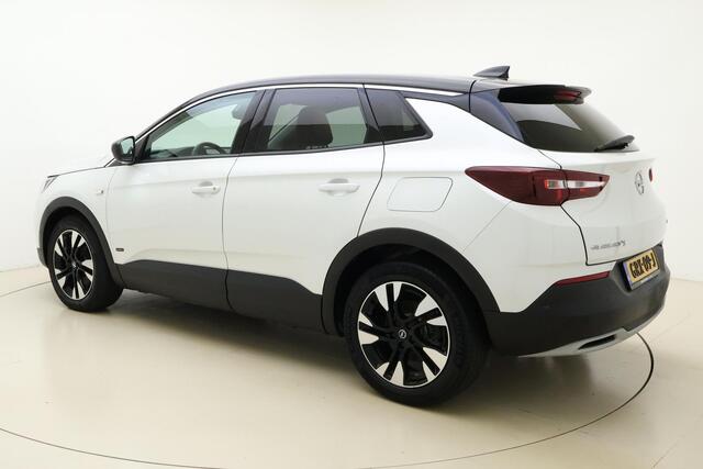 Opel Grandland X 1.6 Turbo 300pk Hybrid4 Elegance | Navigatie | Keyless | Camera | Parelmoer kleur | Electrische achterklep | Lichtmetalen velgen | AGR Comfortstoelen | Voorruitverwarming | Zwart dak