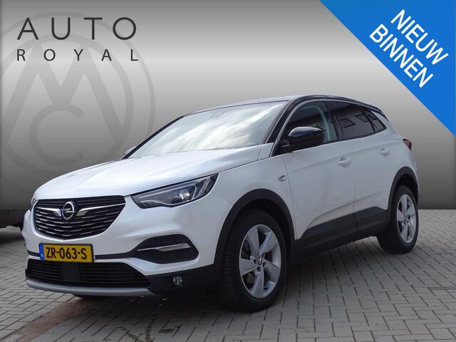 Opel Grandland X 1.2 Turbo 120 Jaar Edition Automaat, Navigatie, Multimedia, Airco/ECC, CruiseControll, Parkeersensoren, Sport Interieur, Dode Hoek, Parkeersensoren, Led