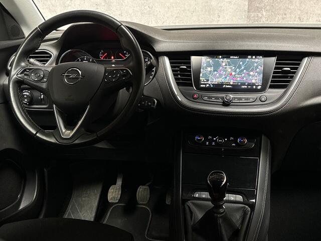 Opel Grandland X 1.2 Turbo Sport (APPLE CARPLAY, GROOT NAVI, ZWART DAK, CLIMATE, CAMERA, LEDER, SPORTSTOELEN, CRUISE, GETINT GLAS, NIEUWSTAAT)