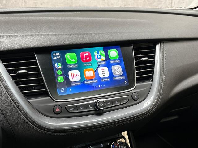 Opel Grandland X 1.2 Turbo Innovation Automaat (PANORAMADAK, APPLE CARPLAY, LEDER, STOELKOELING/VERWARMING, MEMORY SEATS, 360 CAMERA, TREKHAAK, STOELVERWARMING ACHTER, NIEUWSTAAT)