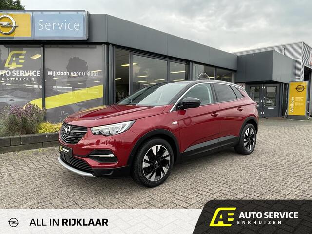 Opel Grandland X 1.2 Turbo Business Executive AKTIE PRIJS SUPER NETTE AUTO - Dealer ond. incl. Service EN NW DISTRIBUTIE en 6m garantie | NW 18"LMV | PANDO DAK | LED | Carplay | LMV | Cruise | AGR
