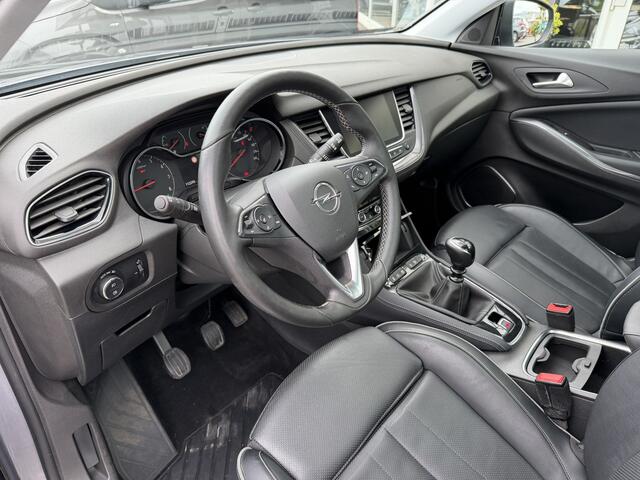 Opel Grandland X 1.2 Turbo Innovation Pano, Leder, Navi, L/m velgen!